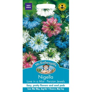 Mr.Fothergill's Nigella Persian Jewels Flower Seeds