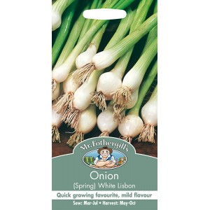 Mr.Fothergill's Spring Onion White Lisbon Seeds