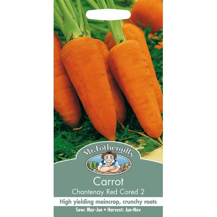 Mr.Fothergill's Carrot Chantenay Red Cored 2 Seeds