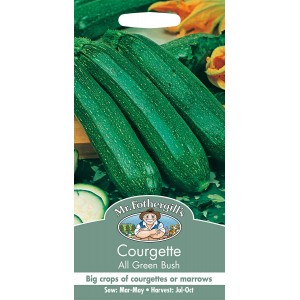 Mr.Fothergill's Courgette All Green Bush Seeds