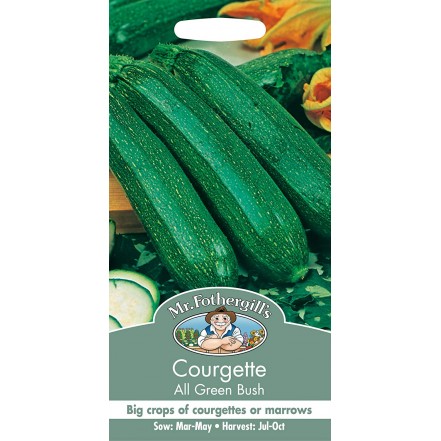 Mr.Fothergill's Courgette All Green Bush Seeds