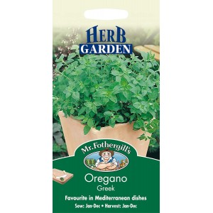 Mr.Fothergill's Oregano Greek Herb Seeds