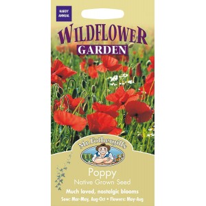 Mr.Fothergill's Wild Poppy Flower Seeds