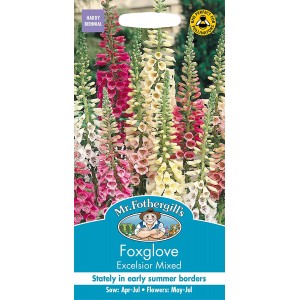Mr.Fothergill's Foxglove Excelsior Mixed Flower Seeds