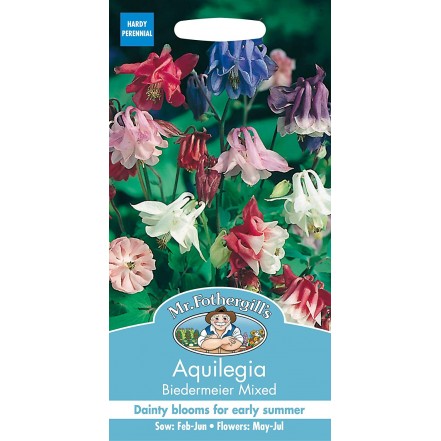 Mr.Fothergill's Aquilegia Biedermeier Mixed Flower Seeds