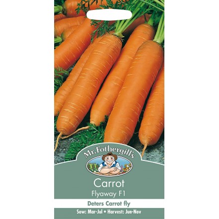 Mr.Fothergill's Carrot Flyaway F1 Seeds