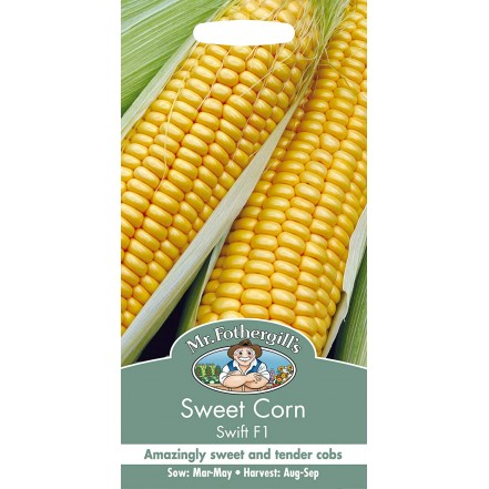 Mr.Fothergill's Sweet Corn Swift F1 Seeds