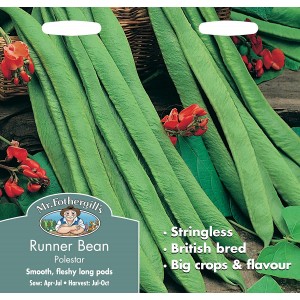 Mr.Fothergill's Runner Bean Polestar Seeds