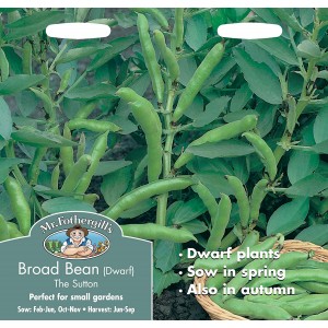 Mr.Fothergill's Broad Bean The Sutton Seeds
