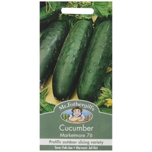Mr.Fothergill's Cucumber Marketmore 76 Seeds