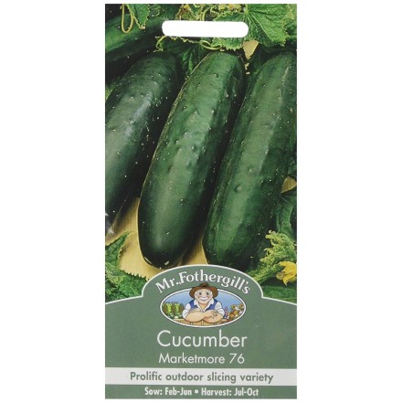 Mr.Fothergill's Cucumber Marketmore 76 Seeds