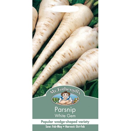 Mr.Fothergill's Parsnip White Gem Seeds