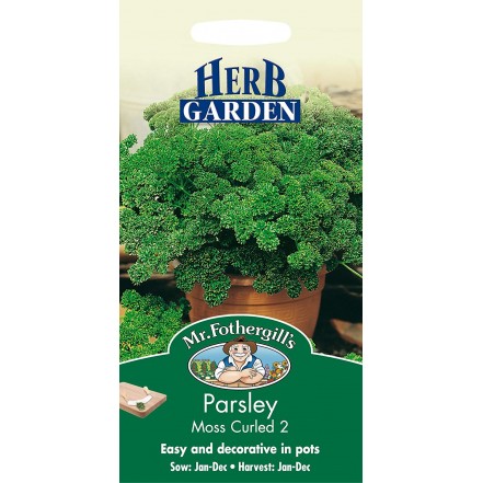 Mr.Fothergill's Parsley Moss Curled 2 Herb Seeds