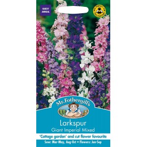 Mr.Fothergill's Larkspur Giant Imperial Mixed