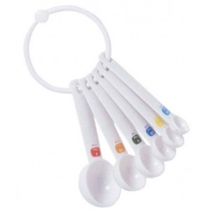 Tala Measuring Spoons - Plastic Set of 6