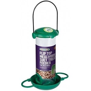 Gardman Flip Top Suet Mealworm Feeder