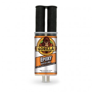 Gorilla Epoxy Adhesive Syringe 2-Part 25ml