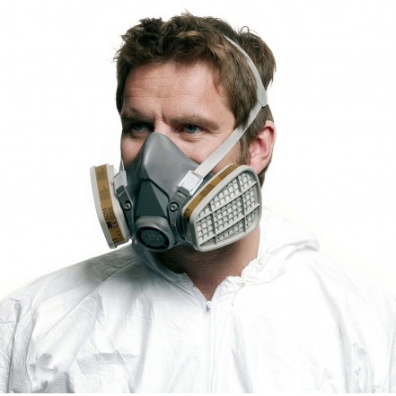 3M Half Mask Respirator Large EN Certified