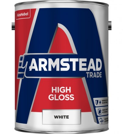 Armstead High Gloss White 5 Litre