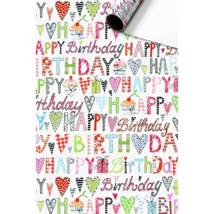 Wimmel Wrapping Paper Coated 70cm x 2m Svea