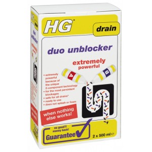 HG Duo Unblocker Extremely Powerful 2 x 500ml