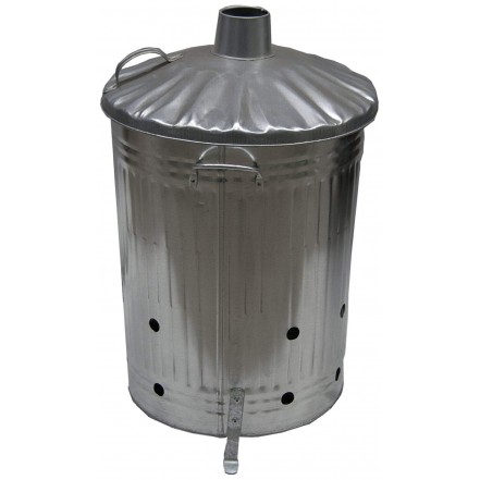 Apollo 90L Galvanised Metal Incinerator