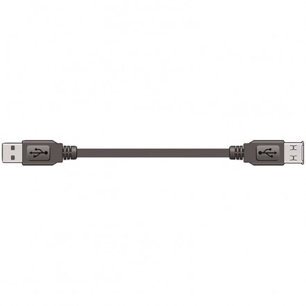 A Male To A Female 1.8M USB Lead