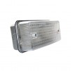 Oblong Bulkhead 100W BC Aluminium Base