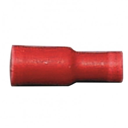 Bullet Connector Female Red