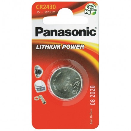 Panasonic Cr2430 Cd1 3V 24.5 x 3mm Lithium Battery
