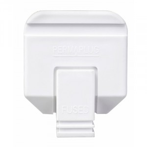 Jegs 13 Amp Rubber Plug White