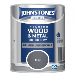 Johnstone's Interior Quick Dry Primer Undercoat grey 750ml
