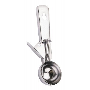 KitchenCraft Traditional Metal Ice Cream Scoop 21 cm