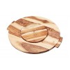 KitchenCraft MasterClass Artes Wooden Lazy Susan Turntable 39 x 35cm