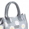KitchenCraft Coolmovers Daisy Tote Cool Bag 4 Litre - Grey