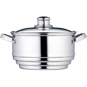 KitchenCraft Universal-Steamer for 16-20 cm Pots S.Steel 9 x 12 x 16cm2