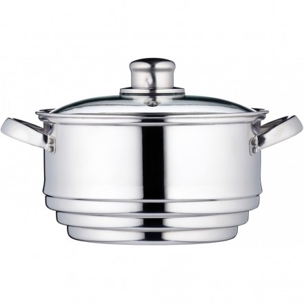 KitchenCraft Universal-Steamer for 16-20 cm Pots S.Steel 9 x 12 x 16cm2