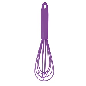 KitchenCraft Colourworks Silicone Balloon Whisk 26cm - Purple