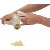 KitchenCraft Multi-Purpose Rotary Grater with 3 Interchangeable Blades