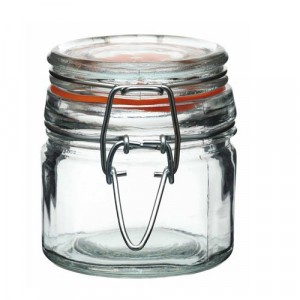 KitchenCraft Home Made Mini Clip Top Jam Jar