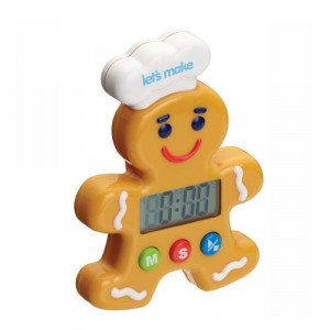 KitchenCraft Let's Make Gingerbread Man Digital Timer