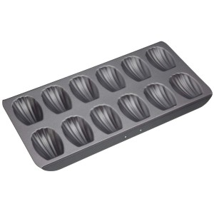 KitchenCraft MasterClass Non-Stick 12 Hole Madeleine Pan