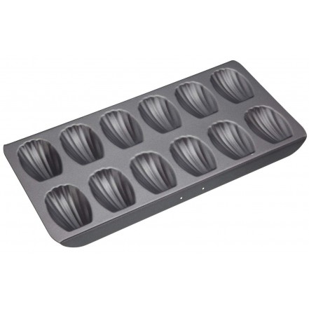 KitchenCraft MasterClass Non-Stick 12 Hole Madeleine Pan