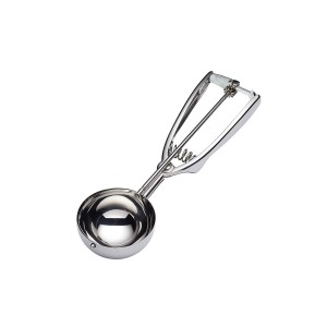 KitchenCraft Deluxe Stainless Steel 6.2cm (62mm) Ice Cream Scoop