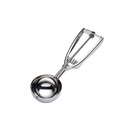 KitchenCraft Deluxe Stainless Steel 6.2cm (62mm) Ice Cream Scoop