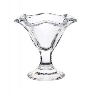 KitchenCraft Glass Ice Cream Sundae Dish - Transparent