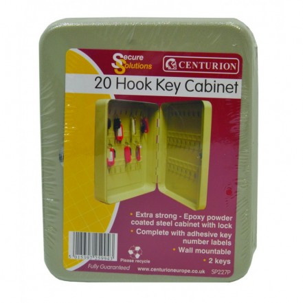 Centurion 20 Hook Key Cabinet