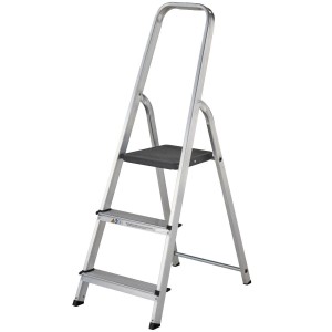 Werner Stepladder 3-Tread High Handrail