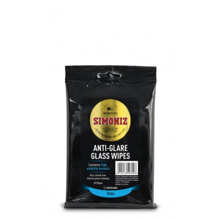 Simoniz Anti-Glare Glass Wipes