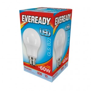 Eveready 60W BC Craft Light Daylight Blue